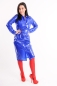 Preview: DR37 - PVC Hemdkleid Midi