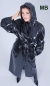 Preview: RA02 PVC Raincoat shiny black