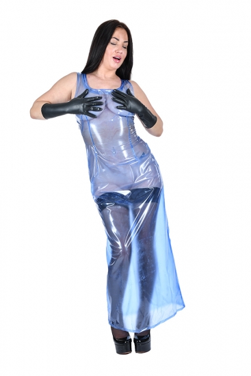 DR04 - Long PVC Dress