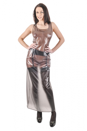 DR04 - Long PVC Dress