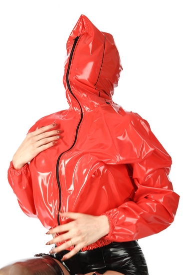 JA21 - PVC Jacke mit Kapuze