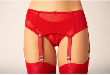 6 strap suspender belt