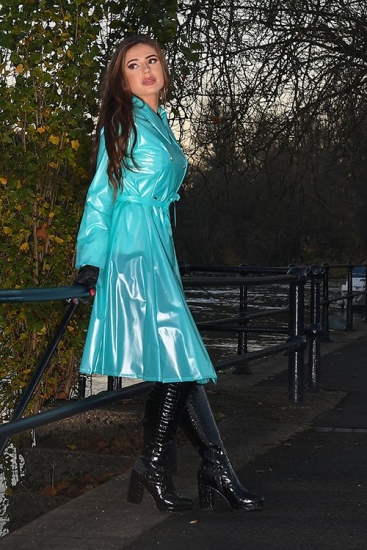 RA13P - PVC Designer Trenchcoat