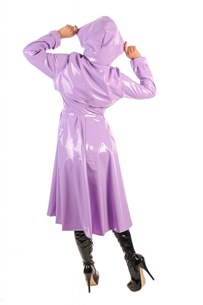 RA86 - PVC Raincoat Ruby