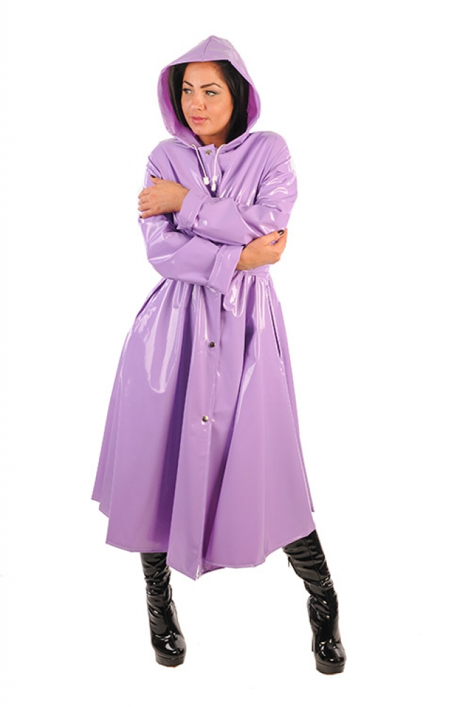 RA86 - PVC Raincoat Ruby