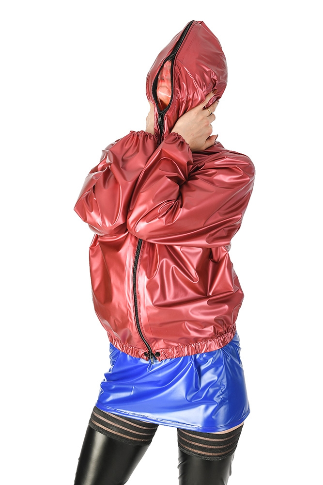 Pvc on sale jacket womens