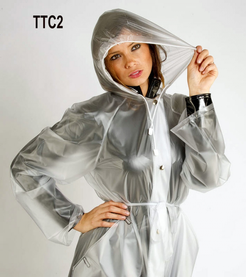 RA02 PVC Raincoat transparent