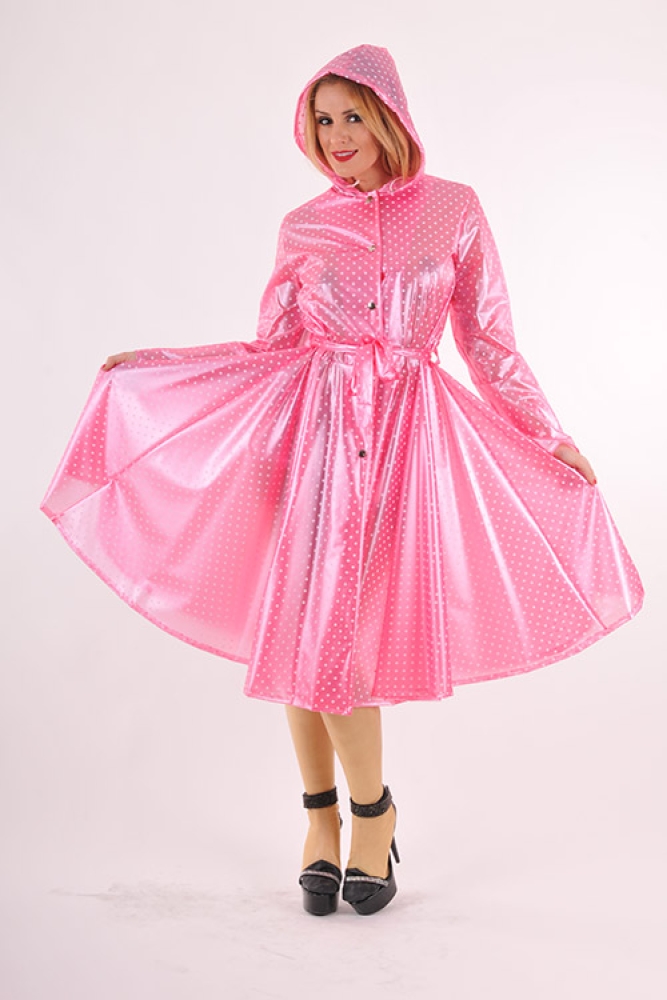 RA69 - PVC Raincoat Romantica